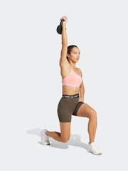 adidas Green Techfit 7/8 Shorts - Image 6 of 7