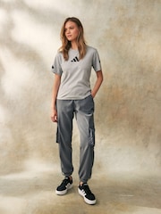 adidas Grey Z.N.E 100% Cotton T-Shirt - Image 2 of 5