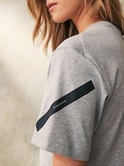 adidas Grey Z.N.E 100% Cotton T-Shirt - Image 4 of 5