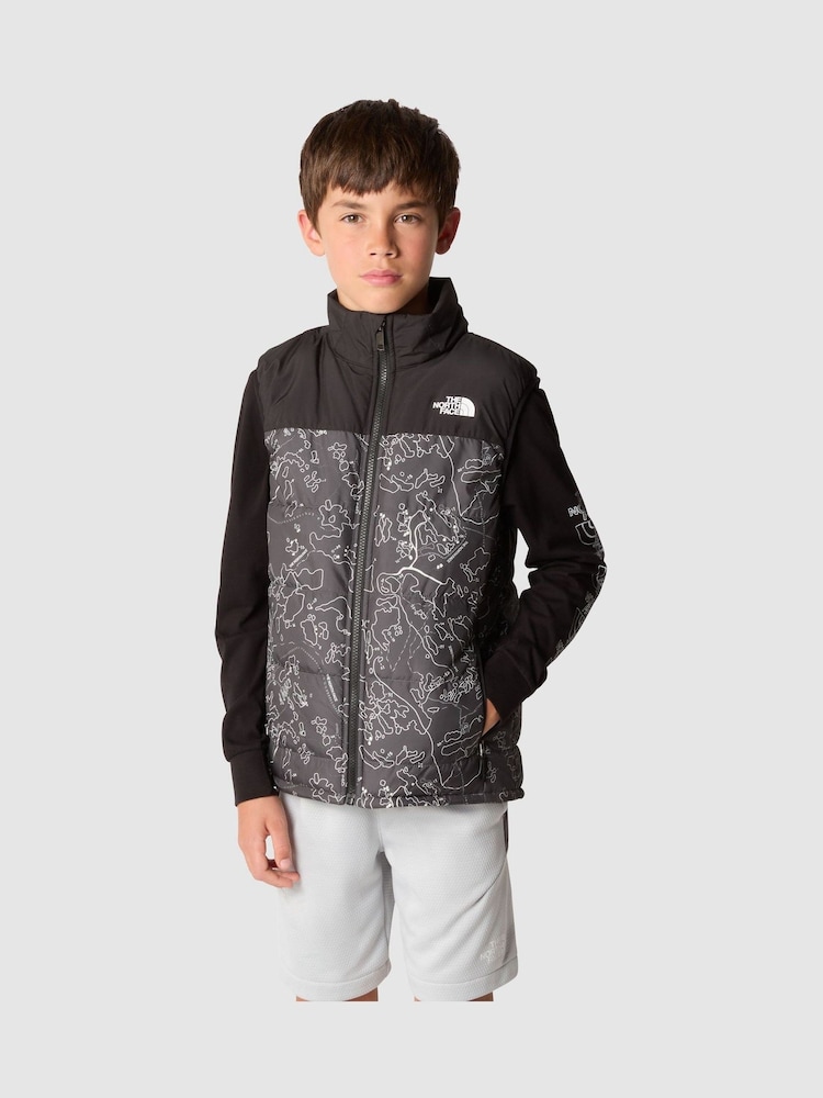 The North Face Grey Teen Never Stop Exploring Synthetic Gilet - Image 1 of 6