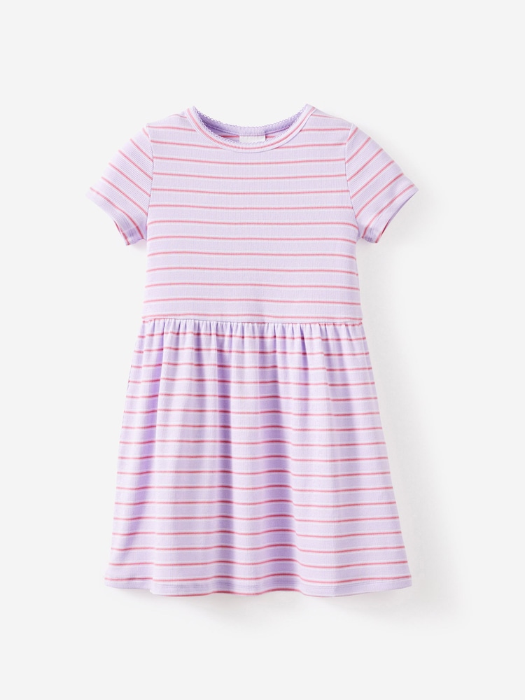 Cotton On Purple Raya Short Sleeve Dress 2 Pack - Image 3 of 3 Cotton On Purple Raya Short Sleeve Dress 2 Pack - Image 3 of 3