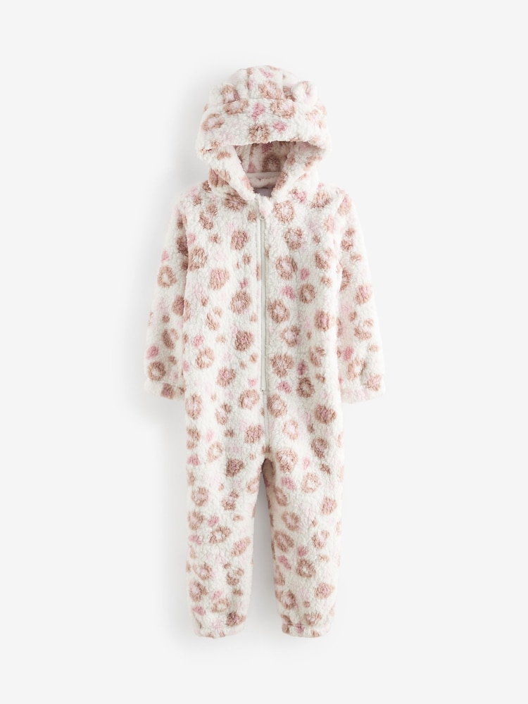 neutre - Print Animal Fleece All-In-One (1.5-tout-en-16 ) - Image 1 of 4