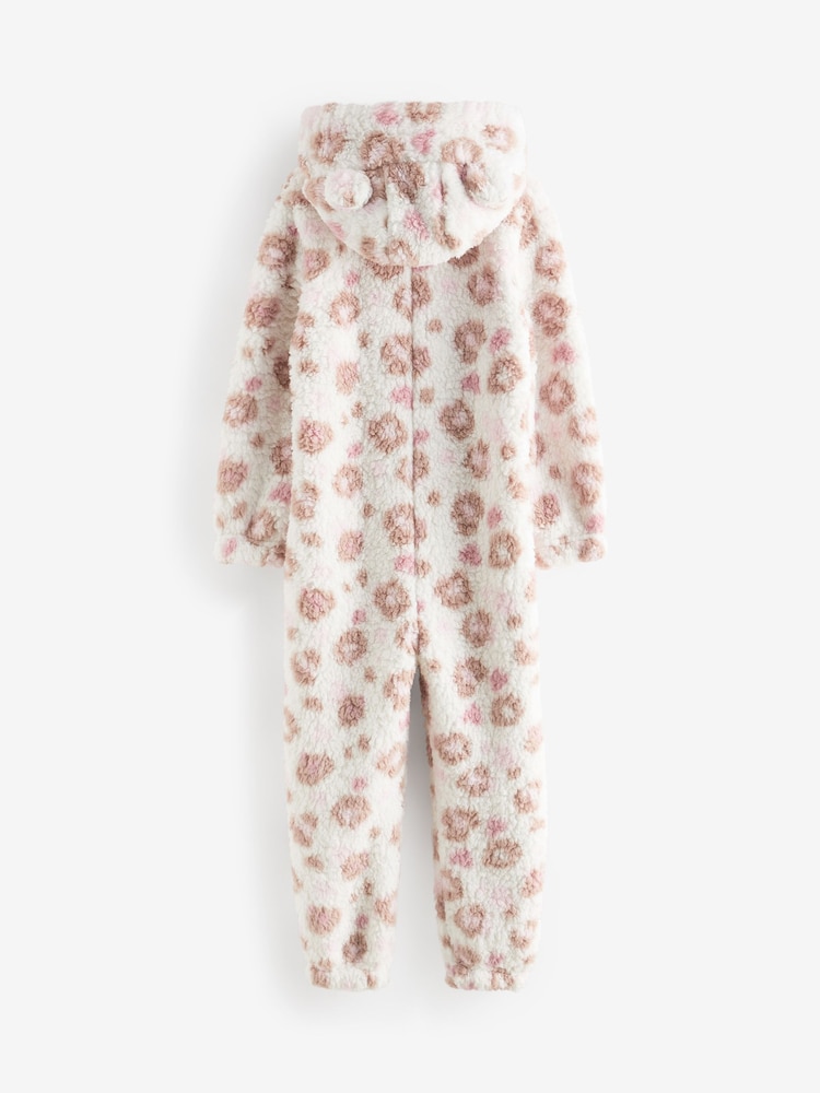 neutre - Print Animal Fleece All-In-One (1.5-tout-en-16 ) - Image 2 of 4