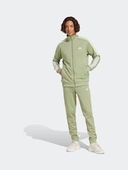 أخضر خفيف - adidas 3-Stripe Tricot Tracksuit - صورة 1 من 9