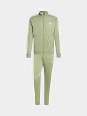 أخضر خفيف - adidas 3-Stripe Tricot Tracksuit - صورة 7 من 9