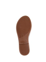 Jones Bootmaker Gold Emillina Leather Buckle Mule Sandals - Image 5 of 6