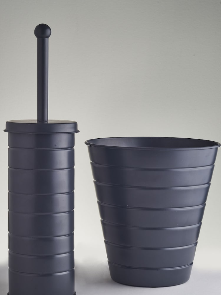 Our House Grey Toilet Brush And Bin Set - Image 2 of 3