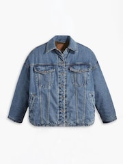 Levi's® Blue Fly Trucker Jacket - Image 4 of 4