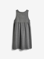 Grey Jersey Stretch Pinafore School Dress (3-14yrs) - Image 7 of 7