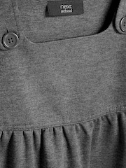 Grey Jersey Stretch Pinafore School Dress (3-14yrs) - Image 8 of 8