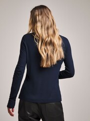 JD Williams Blue Anthology Midnight Bamboo Jersey Long Sleeve Tee - Image 2 of 4