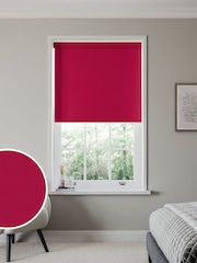 Peony Pink Echo Made to Measure Blackout Roller Blind - Image 1 of 6