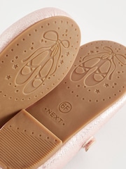 Pink Wide Fit (G) Mary Jane Touch Fastening Occasion Shoes - Image 5 of 5