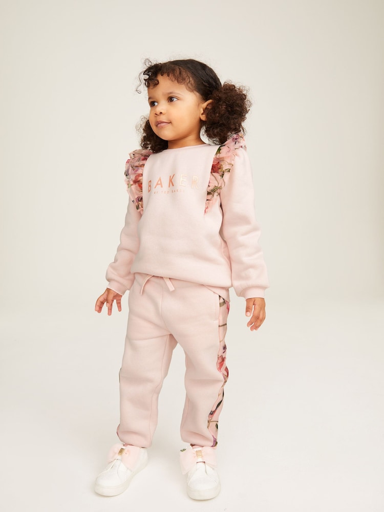 Baker by Ted Baker Frill Sweater and Joggers Set - Image 1 of 9