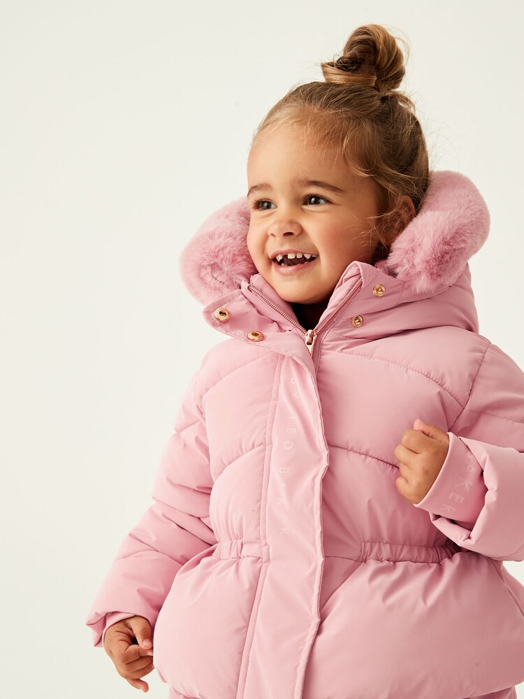 Baker by Ted Baker Shower Resistant Short Padded Coat - Image 2 of 11