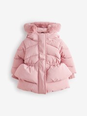 Baker by Ted Baker Shower Resistant Short Padded Coat - Image 6 of 11