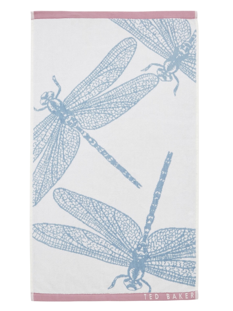 Ted Baker Denim Dragonfly 100% Cotton Towel - Image 2 of 3