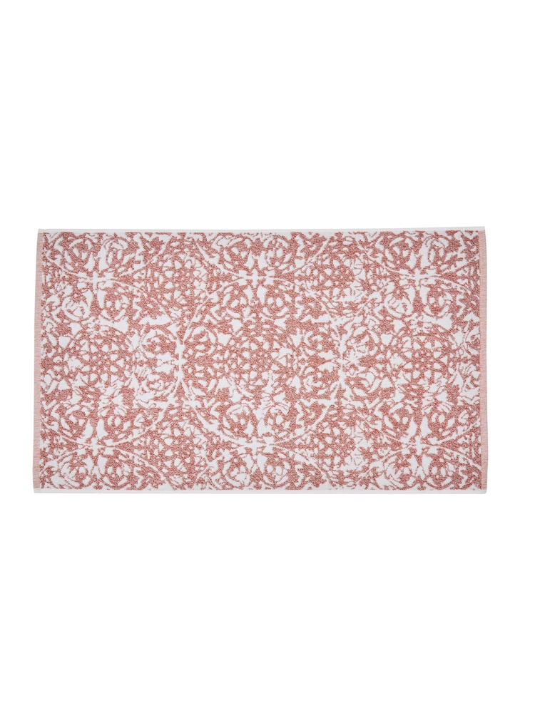 Bedeck of Belfast Coral 100% Cotton Celina Bath Mat - Image 2 of 2