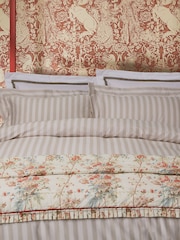 Sanderson Cream Regency Aperigon Duvet Cover and Pillowcase 100% Cotton Set - Image 2 of 5