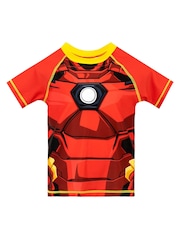 Character Red Iron Man Swim Set - Image 2 of 3