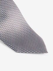 Neutral Brown/Light Blue Signature Made In Italy Tie - Image 2 of 3