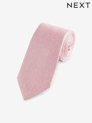 Damson Pink Signature Made In Italy Tie - Image 1 of 3