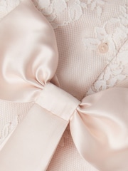 Monsoon Pink Baby Valeria Lace Dress - Image 3 of 3