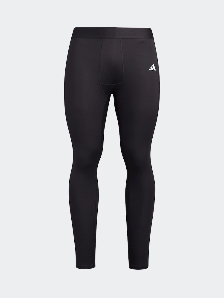 adidas Black Techfit Aeroready Full Legging Base Layer - Image 1 of 2