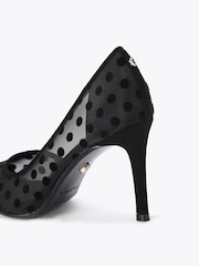 Carvela Positano D Orsay Polka Dot Heeled Shoes - Bilde 3 av 5