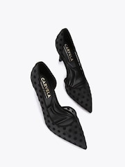 Carvela Positano D Orsay Polka Dot Heeled Shoes - Bilde 5 av 5