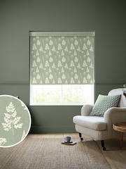 Emily Bond Sage Tynesfield Made to Measure Roller Blinds - Image 1 of 6