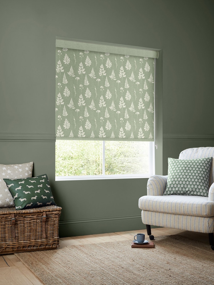 Emily Bond Sage Tynesfield Made to Measure Roller Blinds - Image 2 of 6
