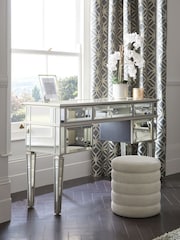 Mirror Fleur 5 Drawer Console Dressing Table - Image 1 of 5