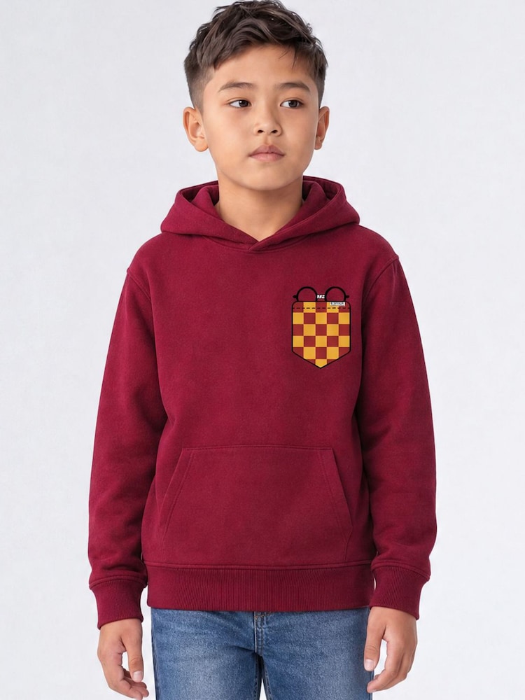 Rags & Rascals Red Harry Potter Seeker Hoodie - Image 2 of 5 Rags & Rascals Red Harry Potter Seeker Hoodie - Image 2 of 5