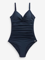 Navy Blue/Purple Animal Tummy Control Swimsuits 2 Pack - Image 6 of 7