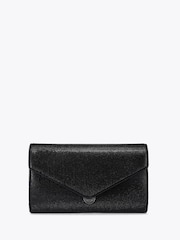 Carvela Black Spiral Envelope Embellished Clutch Bag - Image 2 of 5