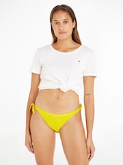 Tommy Hilfiger Yellow Side Tie Bikini Briefs - Image 1 of 4