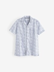 Grey Denim Texture Printed Shirt (3-16yrs) - Image 5 of 7
