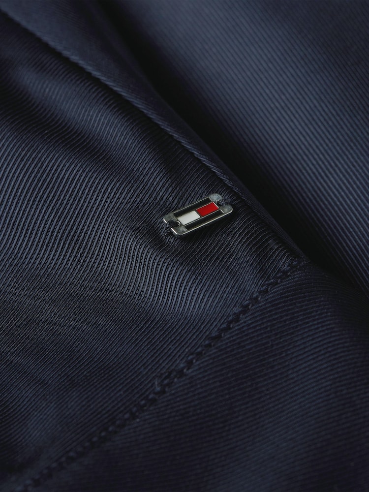 Tommy Hilfiger Blue Round Neck Shirt Dress - Image 6 of 6 Tommy Hilfiger Blue Round Neck Shirt Dress - Image 6 of 6