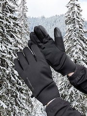 Totes Black Mens Manzella Warmest Gloves - Image 1 of 4