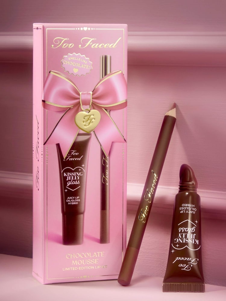Too Faced Chocolate Mousse Lip Kit Gift Set (Worth £38) - Image 7 of 7