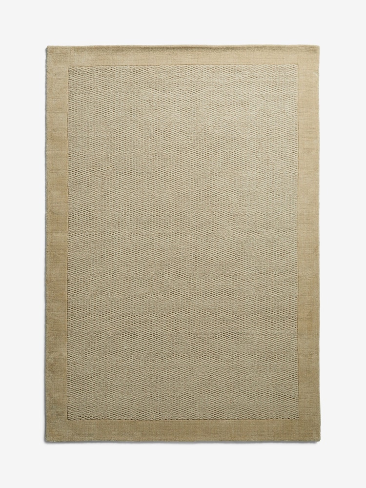 Dark Natural Border Rug - Image 6 of 6