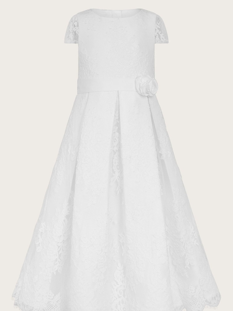 Monsoon Plissiertes Kleid aus Blumenspitze - Bild 1 von 3