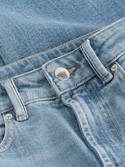 Mid Blue Comfort Stretch Straight Jeans - Image 6 of 6