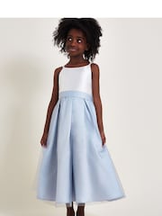 Monsoon Blue Anastasia Glitter Tulle Maxi Dress - Image 1 of 4