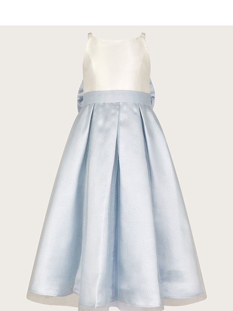 Monsoon Blue Anastasia Glitter Tulle Maxi Dress - Image 2 of 4
