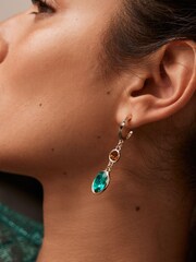 Tonalité d'or - Boucles d’oreilles dépareillées scintillantes - Image 3 of 5