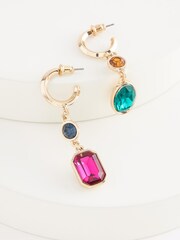 Tonalité d'or - Boucles d’oreilles dépareillées scintillantes - Image 5 of 5
