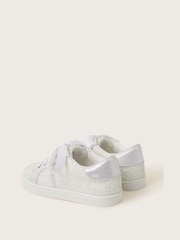Monsoon Natural Bridesmaid Glitter Trainers - Image 3 of 3