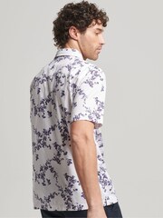 Superdry White Vintage Hawaiian Shirt - Image 3 of 6